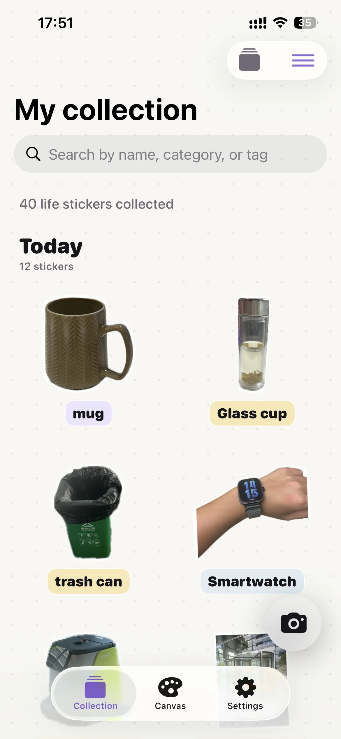 PicFizz My collection screenshot